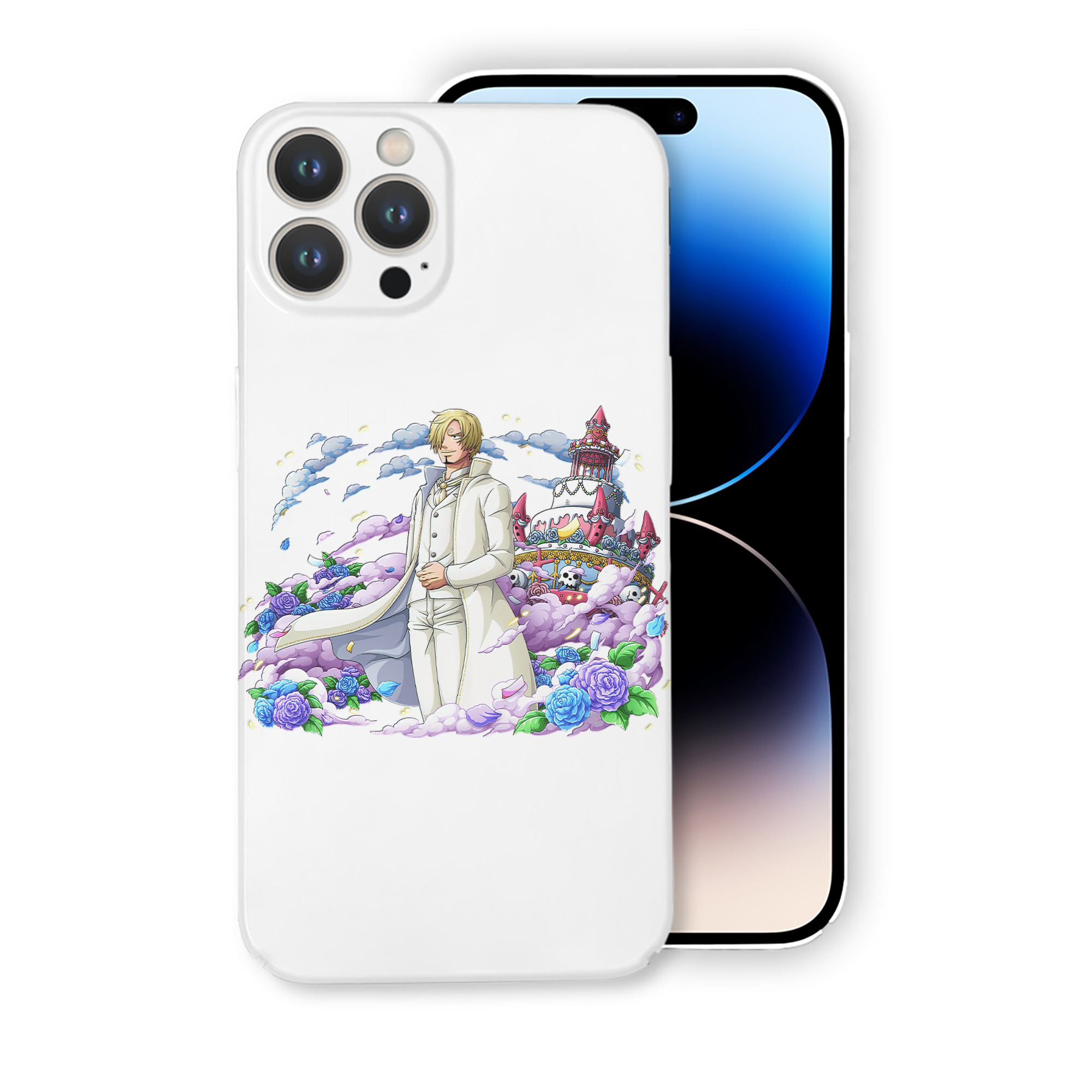 （画像用） ワンピース サンジ ONE PIECE Sanji 【iPhone 14シリーズ対応】ハードケース